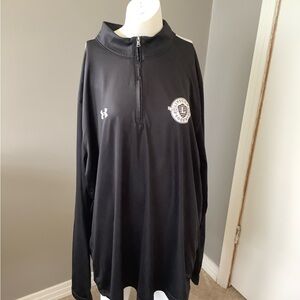 Men XL Under Armour Lipscomb Lady Bisons Soccer 1/4 Zip Long Sleeve  Shirt